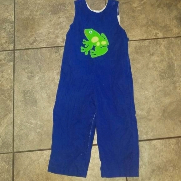 Kelly's Kids Longall With Frog Applique Sz 4. Perfect For Fall/Winter. - Picture 1 of 2